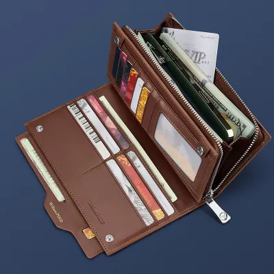 High-end Genuine Leather Clutch