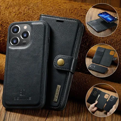 Magnetic Leather Protective Case For iPhone