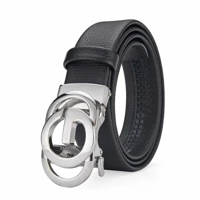 Genuine Leather G Letter Belt