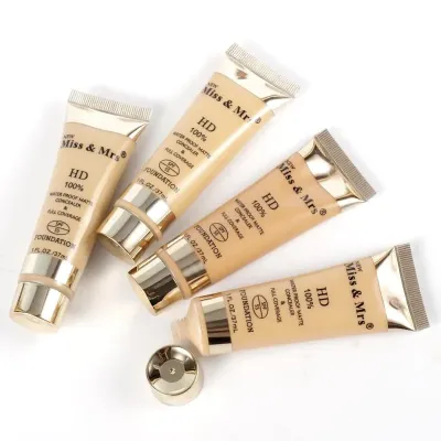 Miss & Mrs HD Waterproof Matte Tube Foundation