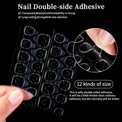 Double Sided Glue Nail Sticker(Only for Hand nails)