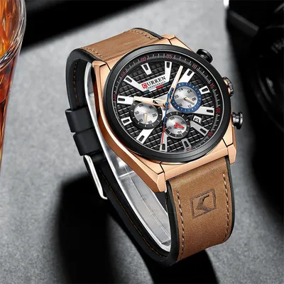 CURREN CARREON 8392 MEN'S WATERPROOF WATCH W7T48H