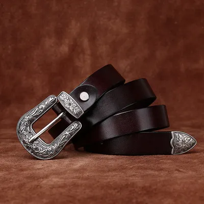 PREMIUM COWHIDE JEANS BELT FOR WOMEN