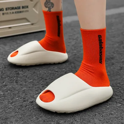 Summer 2025 New Style Outer Wear Non-slip EVA Thick-soled Slippers
