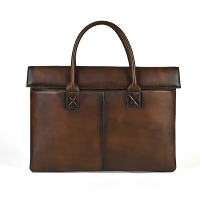 Thin Briefcase Lightweight Handbag