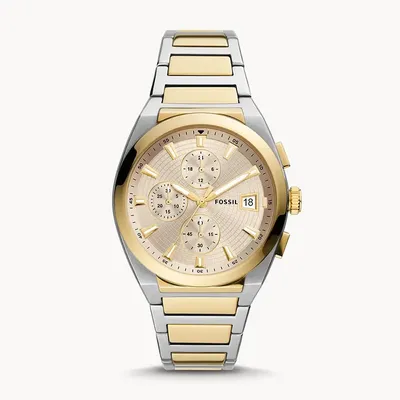 Everett Chronograph Two-Tone Stainless Steel Watch