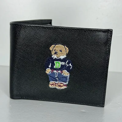 Polo Ra'lph Lau'ren Bear Wallet -Black