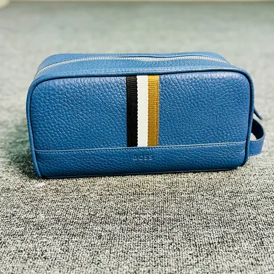 BOSS First Class Wash Bag -Blue