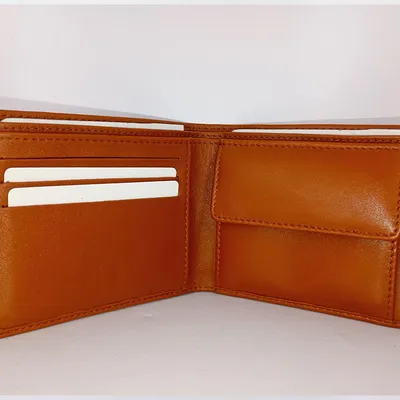 BALMAIN Paris Premium Wallet S-Light Brown