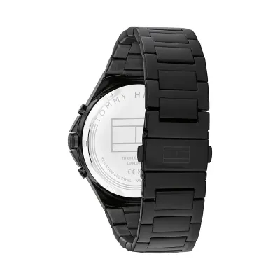 Tommy Hilfiger Justin Black Dial Men's Watch