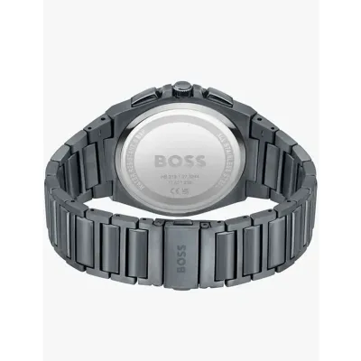 Hugo Boss Steer Chronograph Grey Dial Men's Watch