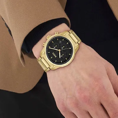 HUGO BOSS TRACE GOLD Chronograph