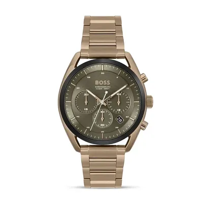 Hugo Boss Top Chronograph Brown Dial Men's Watch 