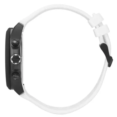 Hugo Boss Velocity White Silicone Men's Watch