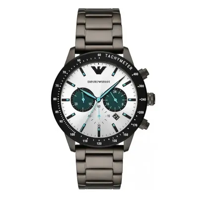 Emporio Armani Chronograph White Dial Men's Watch