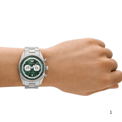 Emporio Armani Chronograph Stainless Steel Watch