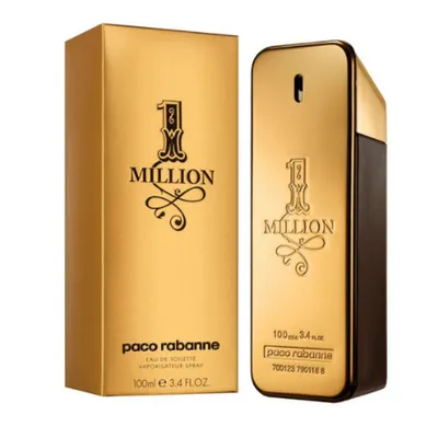 PACO RABANNE 1 MILLION EDT 100ML FOR MEN