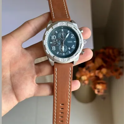Fossil Bronson Chronograph Brown Leather Men’s Watch