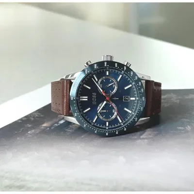 Hugo Boss Allure Leather Strap Watch