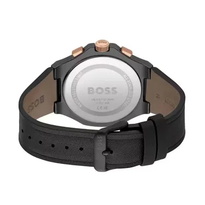 BOSS Taper Qtz Chrono Black Dial Men's Analog Watch 