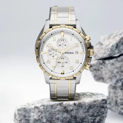 Dean Chronograph Stainless Steel Watch