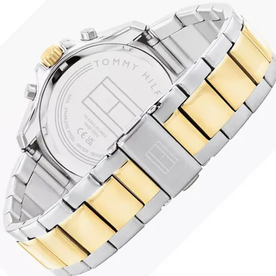 Tommy Hilfiger Quartz Multifunction Black Dial Stainless Steel Watch