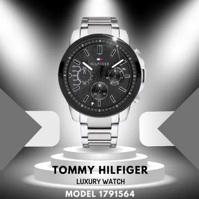 Tommy Hilfiger Decker Quartz Black Dial Men's Watch
