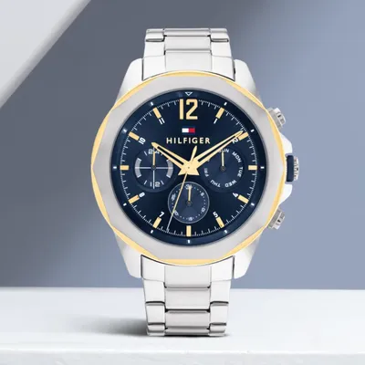 Tommy Hilfiger Brand field Blue Dial Men's Watch
