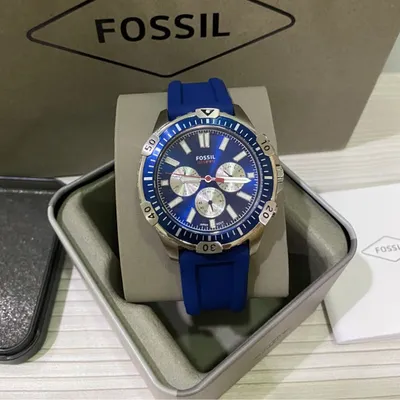 Fossil Garrett Chronograph Silicone Watch