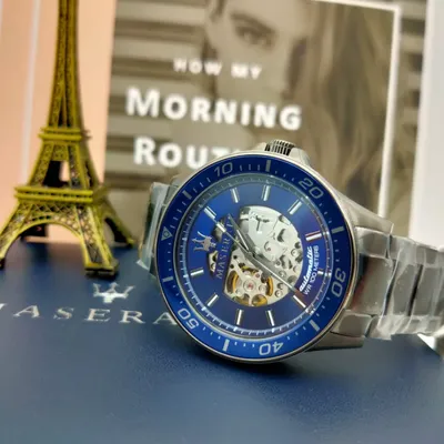 MASERATI SFIDA BLUE Automatic Watch