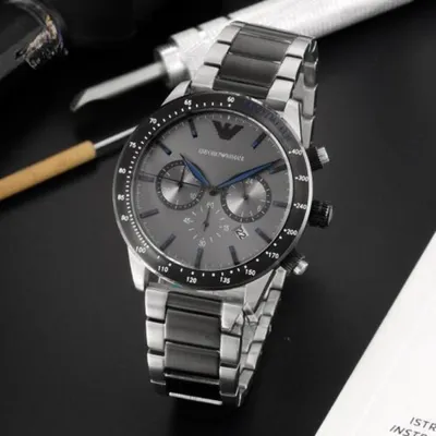 Emporio Armani Mario Two-Tone Men's Watch