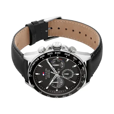 Tommy Hilfiger Luke Chronograph Black Dial Men's Watch