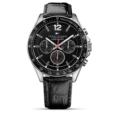 Tommy Hilfiger Luke Chronograph Black Dial Men's Watch