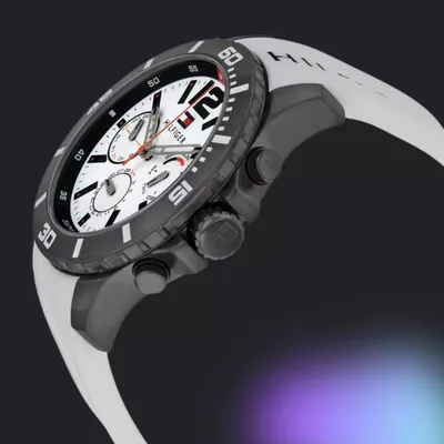 Tommy Hilfiger Nolan Multi-Function White Dial  Watch