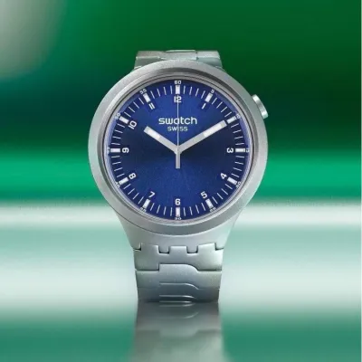 Swatch Big Bold Irony Indigo Hour watch