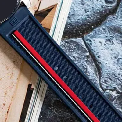 TOMMY HILFIGER CLARK MULTIFUNCTION BLUE SILICONE STRAP 