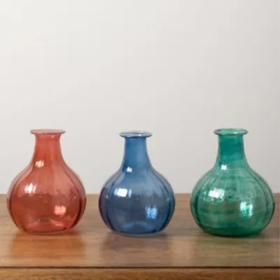 Vintage IKEA turquoise Salong vase