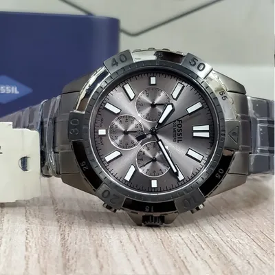 Fossil Garrett Chronograph Smoke Dial Men's Watch