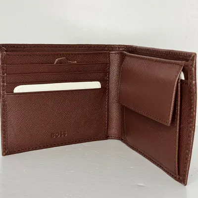 Hugo Boss Short Wallet -Light Brown
