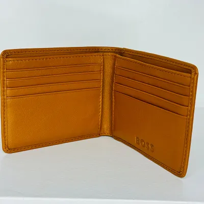 Hugo Boss Short Wallet S1-Light Brown