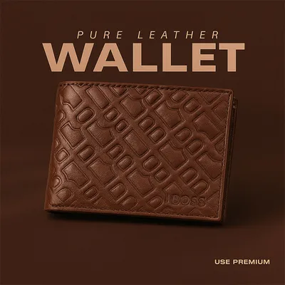 Hugo Boss Short Wallet -Light Brown