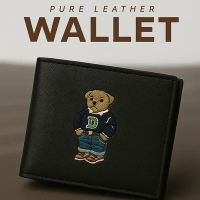 Polo Ra'lph Lau'ren Bear Wallet -Black