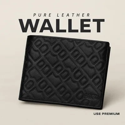 Hugo Boss Short Wallet -Black