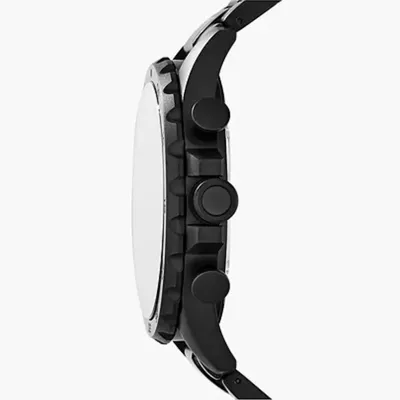 Fossil Nate Chronograph Black Men's Watch