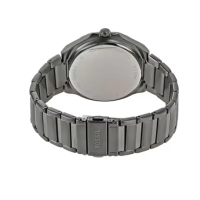 Fossil Evanston Multifunction Gunmetal Stainless Steel Watch