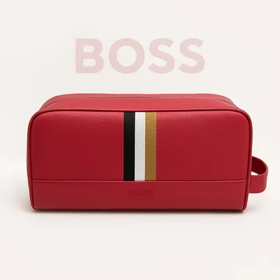 BOSS First Class Wash Bag -Maroon