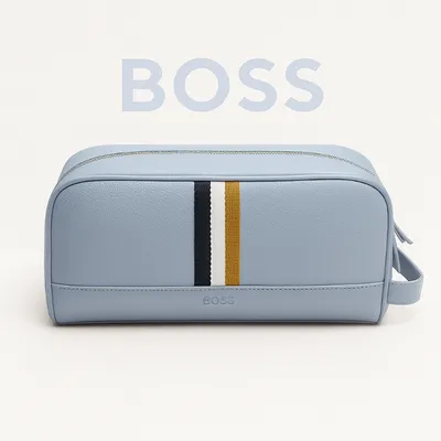BOSS First Class Wash Bag -SkyBlue