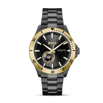 Hugo Boss Troper Automatic Black Dial Men's Watch
