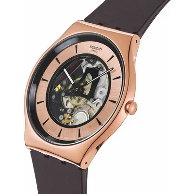 Swatch New Skin Irony  Copper Flame Watch