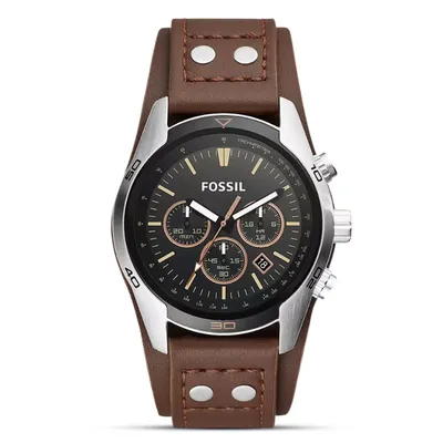 Fossil Coachman Chronograph Brown Leather Watch